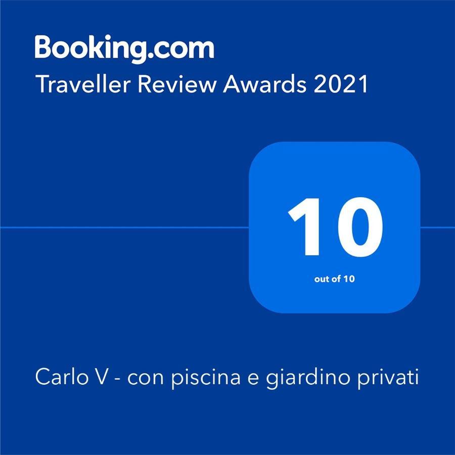 Carlo V - Con Piscina E Giardino Privati Apartment Лече Екстериор снимка