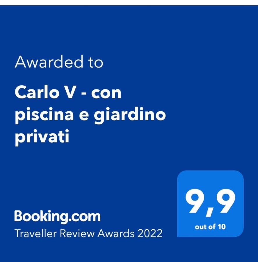 Carlo V - Con Piscina E Giardino Privati Apartment Лече Екстериор снимка