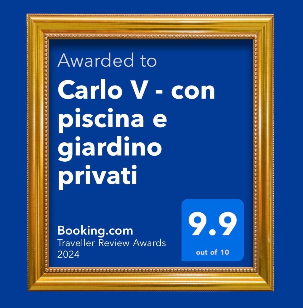 Carlo V - Con Piscina E Giardino Privati Apartment Лече Екстериор снимка